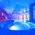 Entspannender Wellnessbereich im Hotel Mona Lisa, perfekt für Erholung an Silvester.