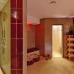 Wellnessbereich des Mercure Hotel Koblenz, um sich an Silvester zu erholen