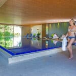 Hallenbad im Landhotel Allgäuer Hof wartet auf Gäste zum Silvesterfest