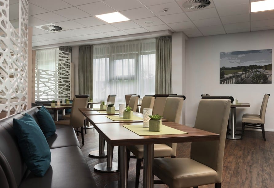 Modernes Restaurant im Wyndham Garden Kassel für Silvesteressen