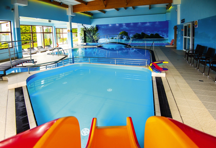 Schwimmbad des Imperiall Resort, ideal für Familien an Silvester