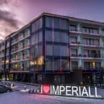 Imperiall Resort & MediSpa Außenansicht im Winterkleid zu Silvester