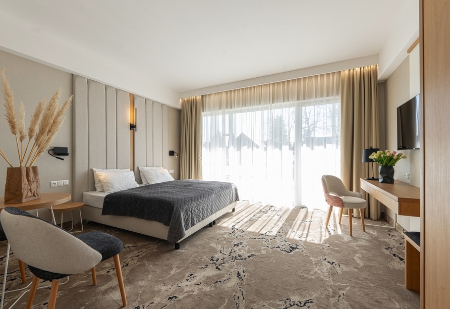 Stilvolles Hotelzimmer im Imperiall Resort & MediSpa für Silvester