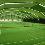 Tennishalle des Trans World Hotel Auefeld für sportliche Silvesteraktivitäten