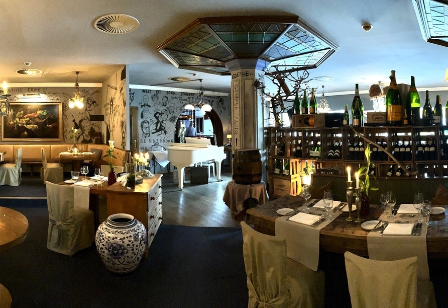 Elegantes Restaurant im Hotel Westhoff für Silvester