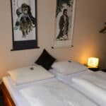 Asiatisch inspiriertes Zimmer im Hotel Rosenhof, ideal für einen Silvesteraufenthalt