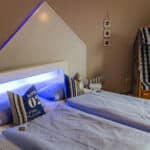 Maritim dekoriertes Zimmer im Hotel Rosenhof, perfekt für Silvester