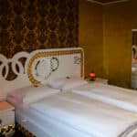Exotisch eingerichtetes Zimmer im Hotel Rosenhof, einladend für Silvestergäste