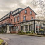 Historisches Gebäude des Hotel Bentheimer Hof in Bad Bentheim, ideal für einen festlichen Silvesterurlaub