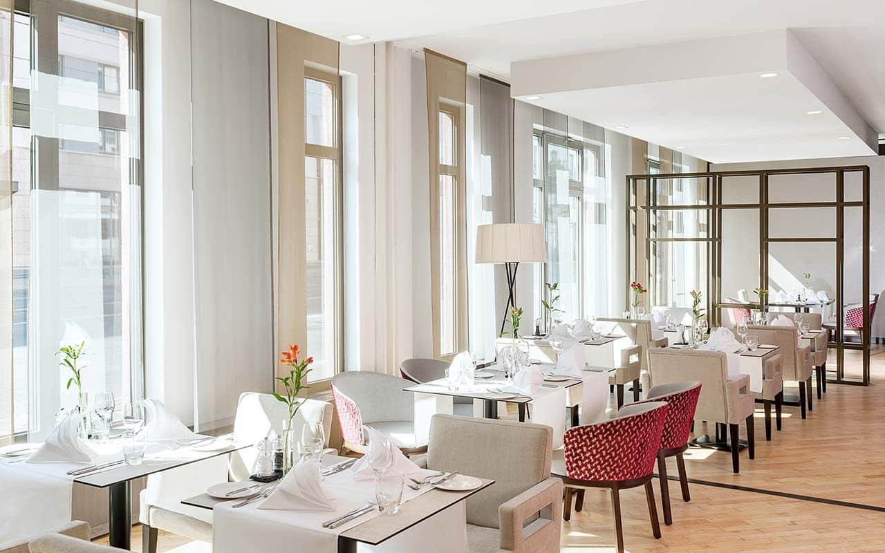 Modernes Restaurant im NH Collection Nürnberg City für Silvesterveranstaltungen