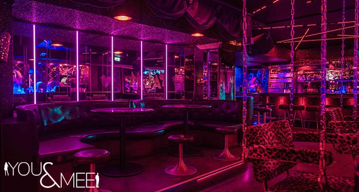 Designer-Interieur des Palais Clubs für die größte Silvester Single Party in München