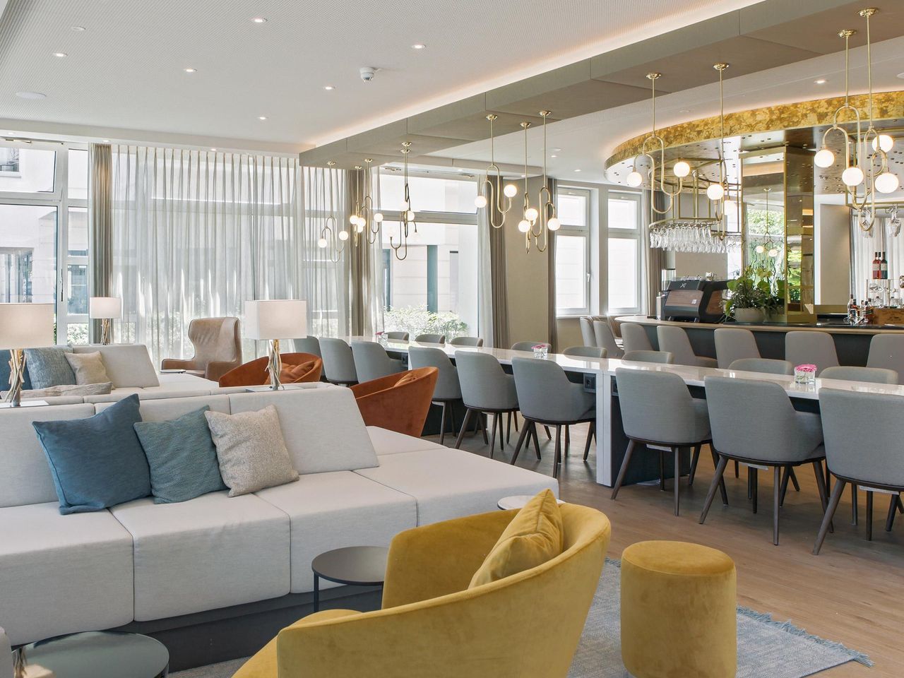 Eleganter Barbereich im Ostseehotel Ahlbeck für Silvesterfeiern