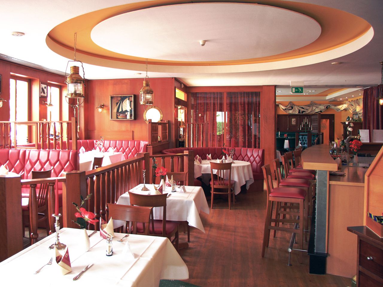 Restaurant im SEETELHOTEL Nautic Usedom, ideal für das Silvester-Galadinner