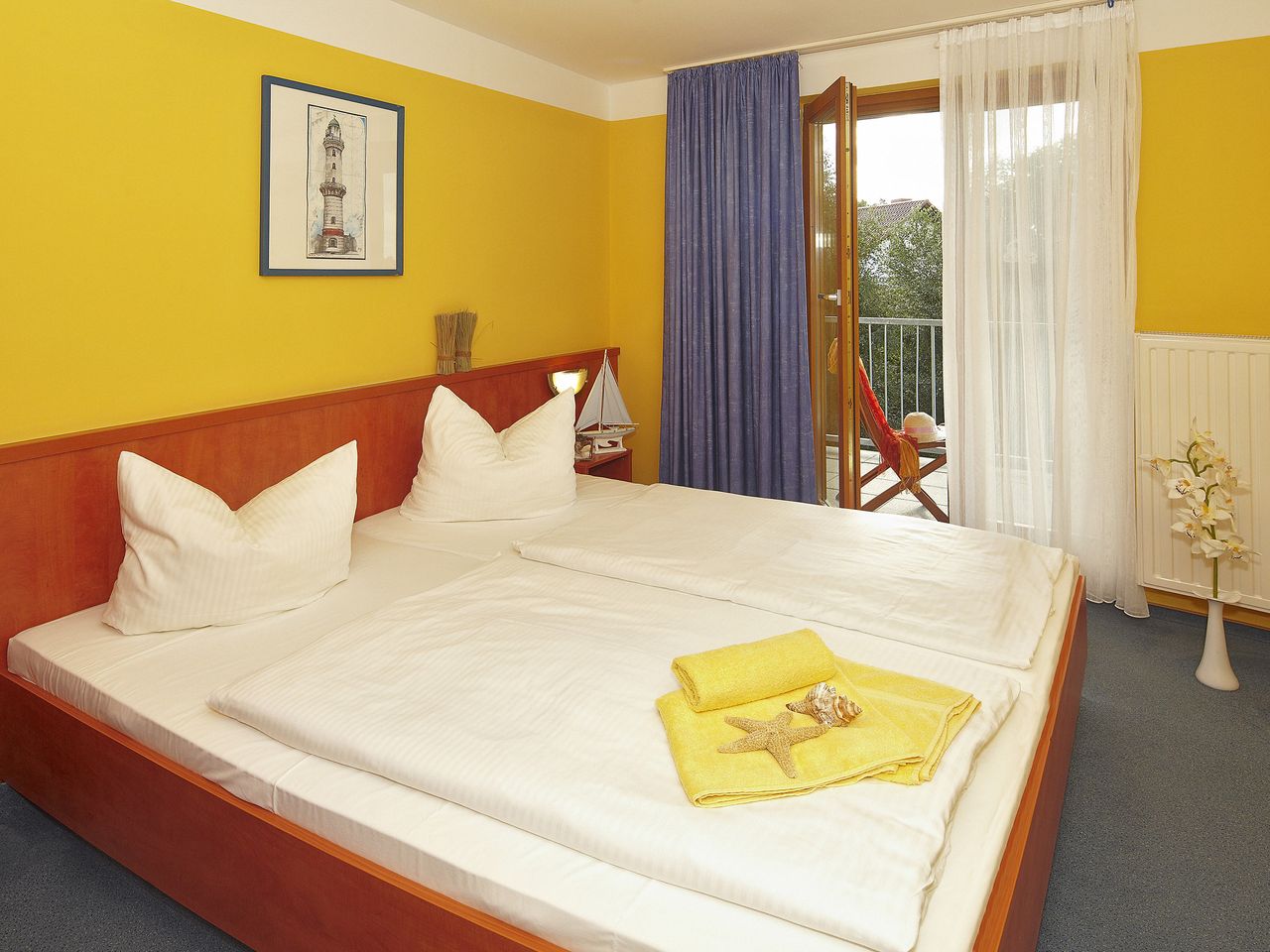 Modernes Doppelzimmer im SEETELHOTEL Nautic Usedom für den Silvesterurlaub