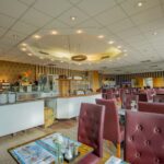 Buffetbereich im SEEHOTEL Brandenburg an der Havel, ideal für festliche Silvesterveranstaltungen.