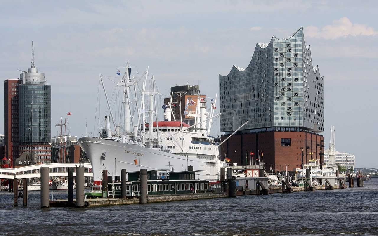 Silvester auf der Cap San Diego in Hamburg