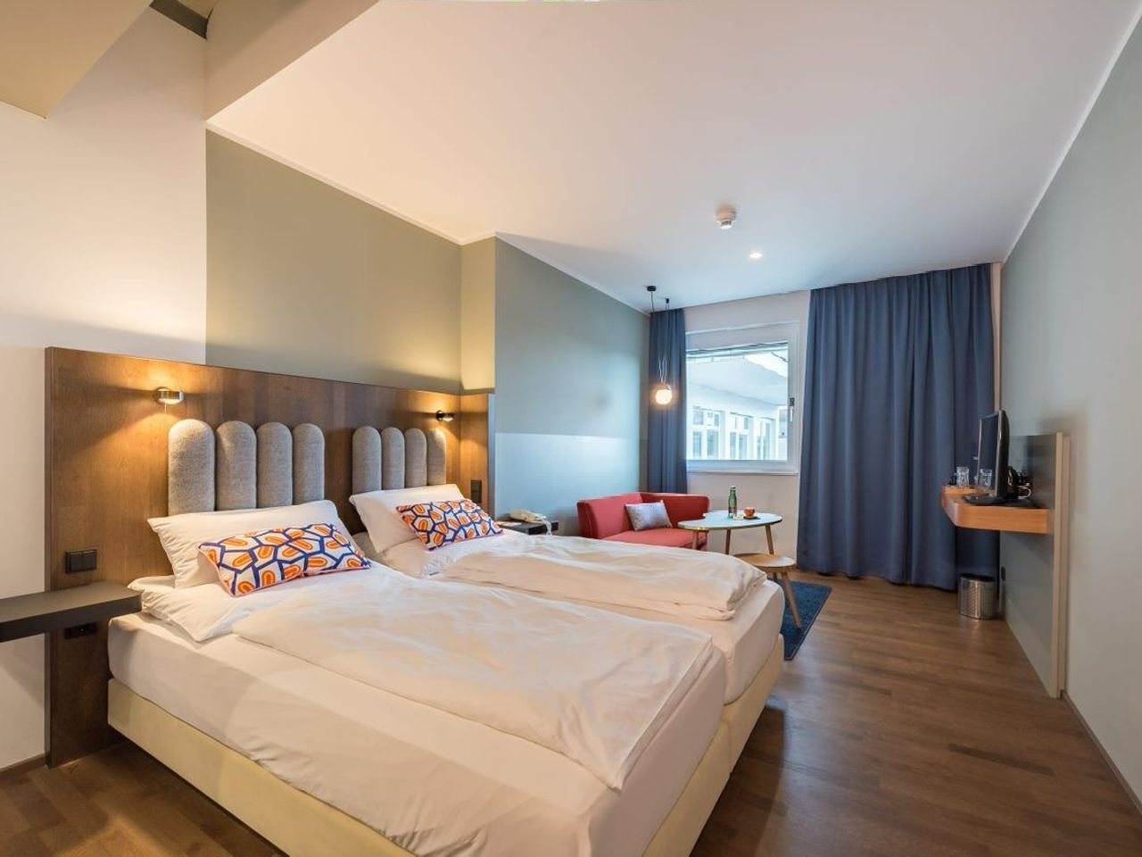 Komfortables Doppelzimmer im Hotel Ploberger, bereit für Silvester