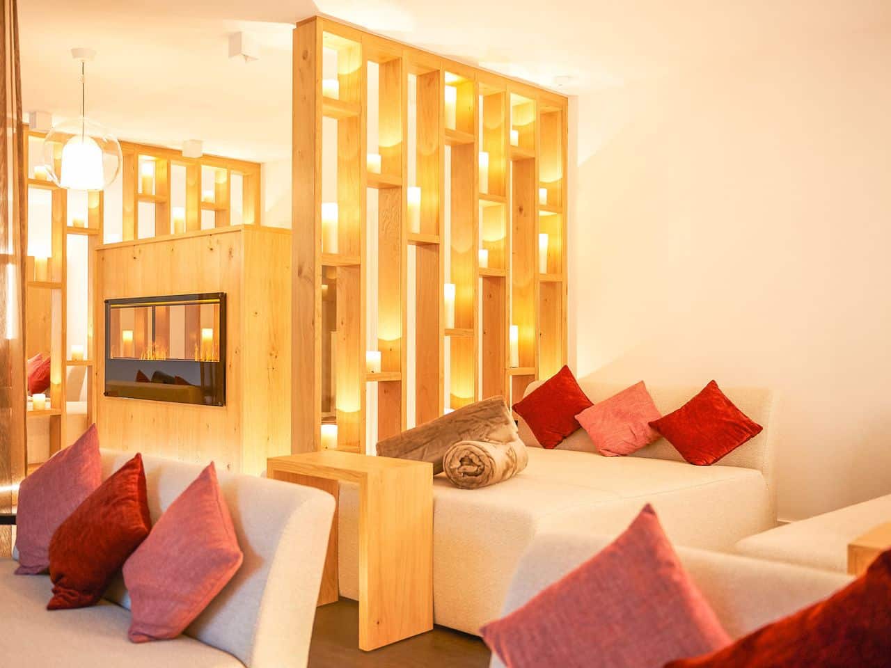 Einladender Ruheraum im Hotel Schloss Döttingen für eine Auszeit an Silvester