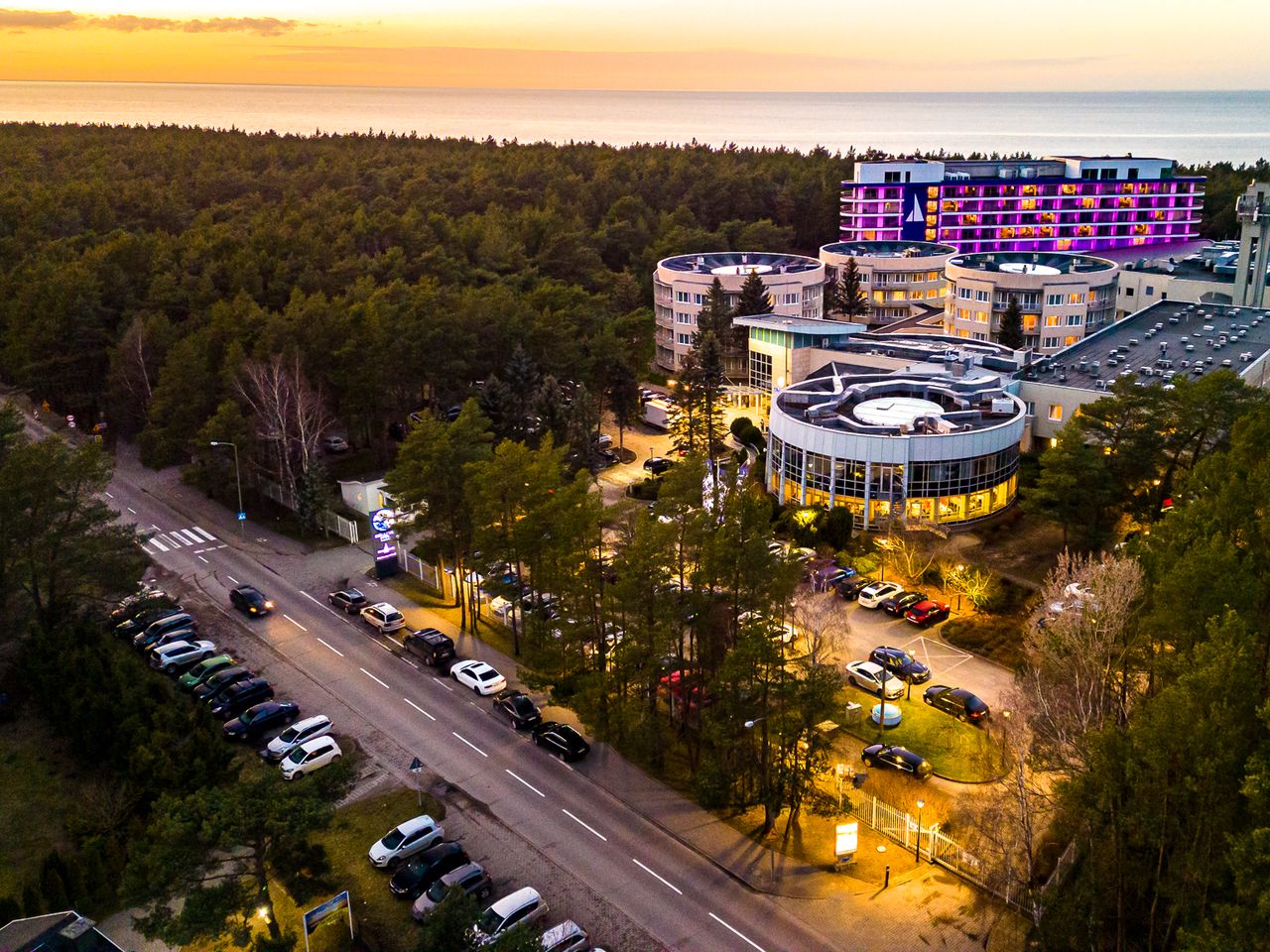 Hotel Senator bei Kolberg in traumhafter Lage direkt an der Ostsee zum Silvesterurlaub