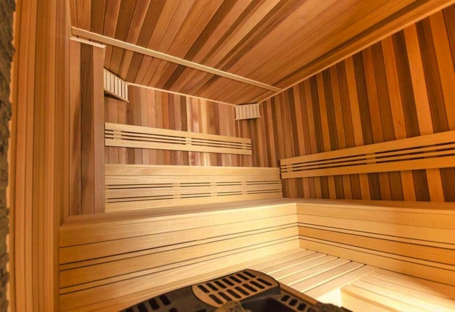 Sauna im Hotel Grand Kapitan Medi Spa an Silvester