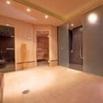 Moderner Saunabereich im Dappers Hotel für erholsame Silvester-Momente.