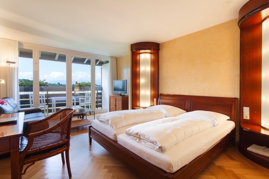 Doppelzimmer mit Balkon im AllgäuSternHotel