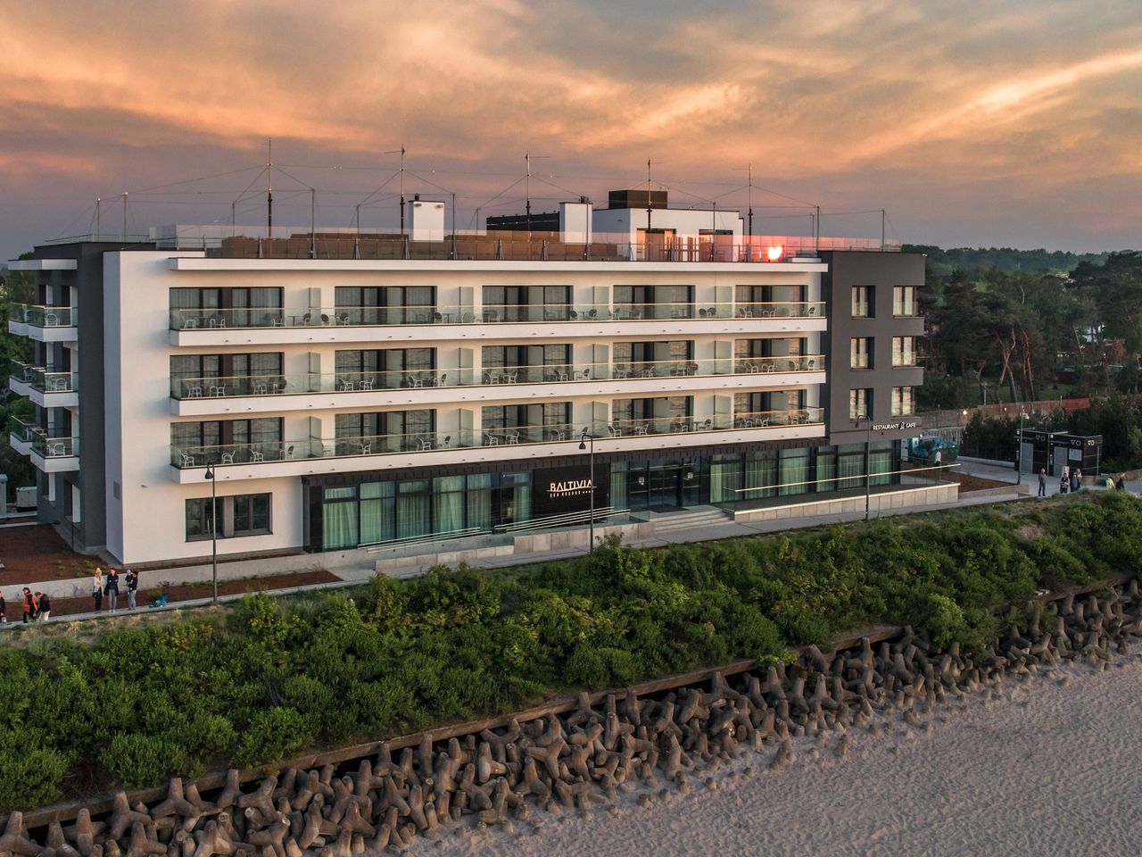 Baltivia Baltic Sea Resort an der Promenade – perfekte Lage für Silvester