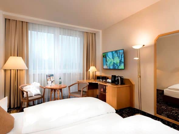 Gemütliches Doppelzimmer im Best Western Ahorn Hotel Oberwiesenthal – Perfekt für einen entspannten Silvesterurlaub im Erzgebirge