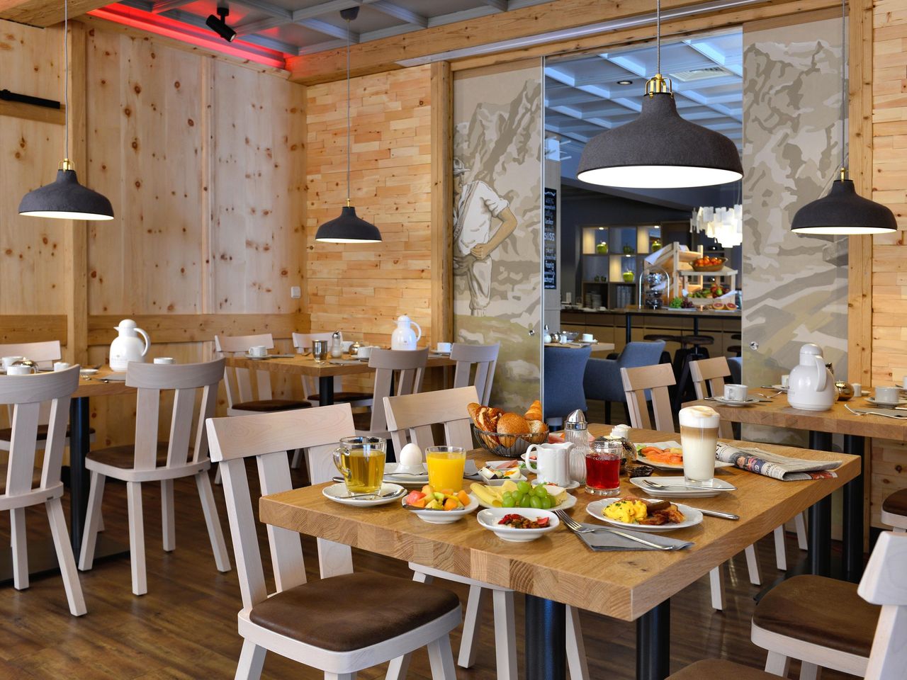 Frühstücksbuffet im BEST WESTERN PLUS Hotel Erb an Silvester