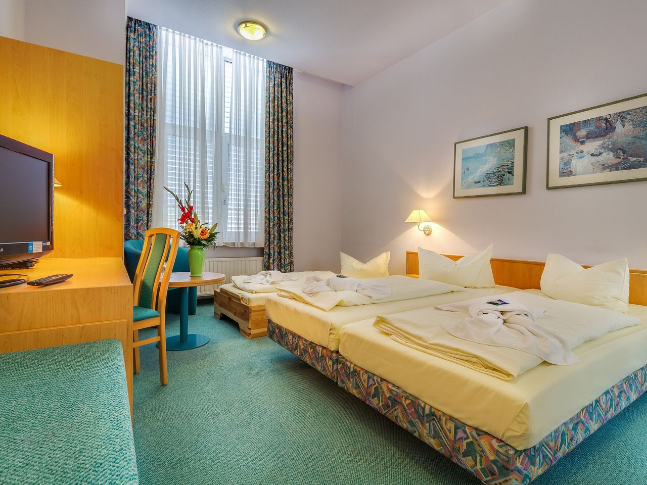 Doppelzimmer in der Alten Klavierfabrik Meißen für Ihren Silvesterurlaub