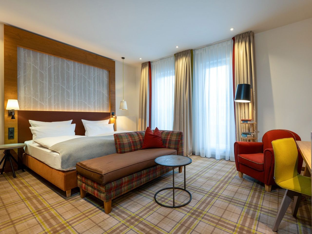 Modernes Doppelzimmer im Anklamer Hof für Ihre Silvesterreise