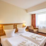 Gemütliches Hotelzimmer im Ferien Hotel Rennsteigblick für einen entspannten Jahreswechsel