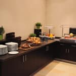 Reichhaltiges Frühstücksbuffet im Hotel Palatina an Silvester