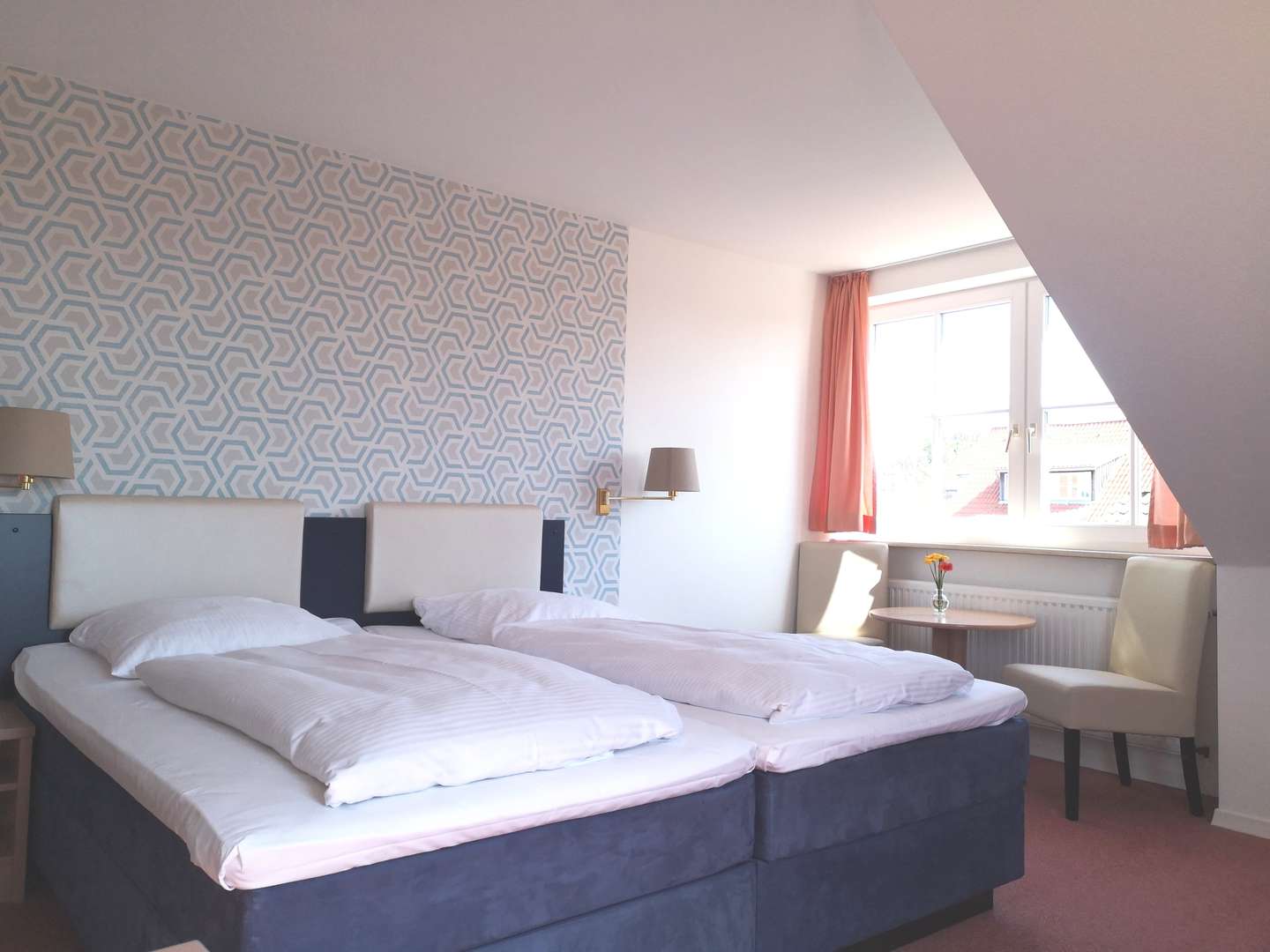 Komfortables Standard-Doppelzimmer für Ihre Silvesterreise im Heide Hotel Reinstorf