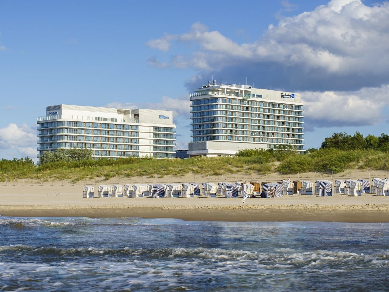Hilton Resort & Spa Swinemünde direkt am Ostseestrand zu Silvester