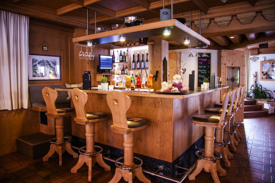 Hotelbar im Hotel Auderer für entspannte Abende an Silvester