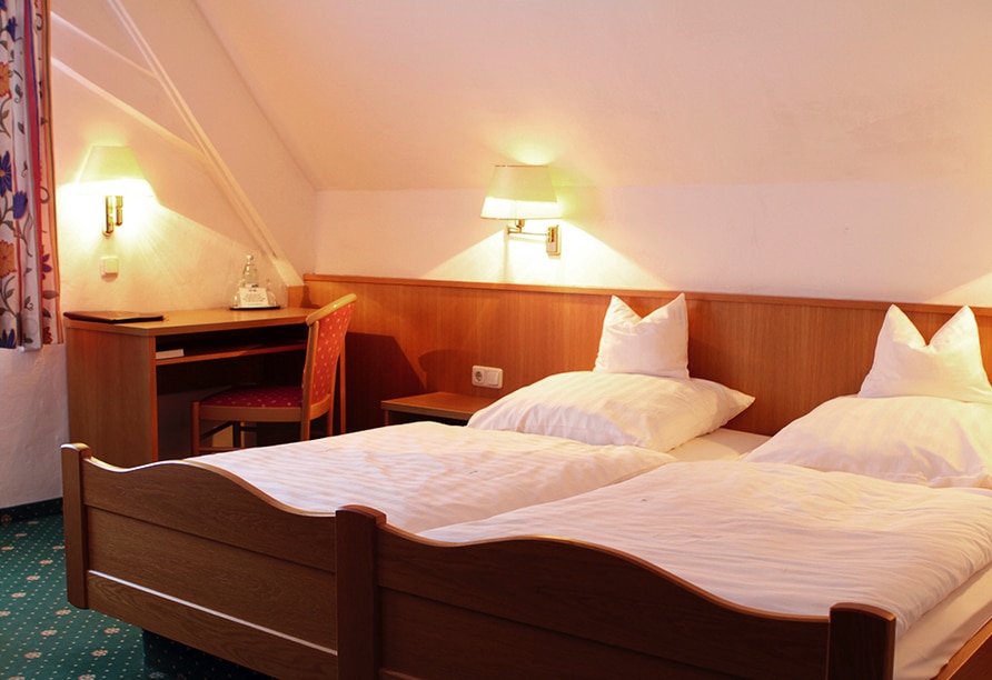 Doppelzimmer im Hotel Diem für Silvesterübernachtung