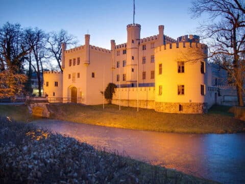 Historische Schlossanlage des Hotel Jagdschloss Letzlingen zu Silvester