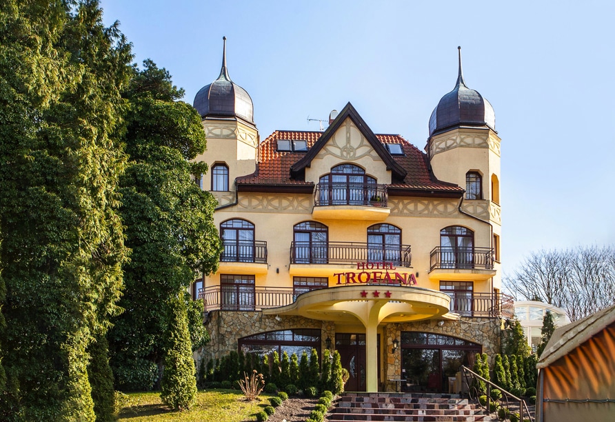 Außenansicht des Hotel Trofana Wellness & Spa an der Polnischen Ostsee