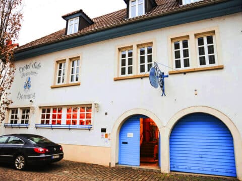 Außenansicht des Hotel Weinheber Hornung in Freinsheim für Silvester