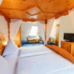 Romantische Himmelreich Suite im Hotel Weinheber Hornung für Silvester