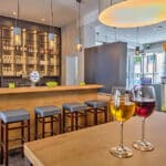 Stilvolle Hotelbar im Hotel Zur Börse – Perfekt für einen Silvesterdrink.
