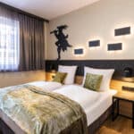 Stilvolles Themenzimmer im Hotel Zur Börse – Perfekt für einen besonderen Silvesteraufenthalt.
