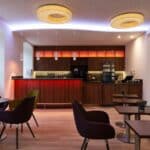 Stilvolle Café Bar im Kurhaus Hotel Bad Bocklet für Silvesterfeiern