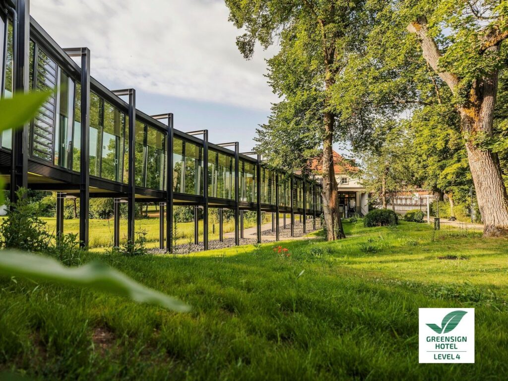 Modern gestalteter Bereich im Kurhaus Hotel Bad Bocklet für Silvesterurlaub