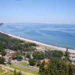 Blick auf den Ostseestrand bei Göhren – Silvester im AKZENT Waldhotel SPA Rügen