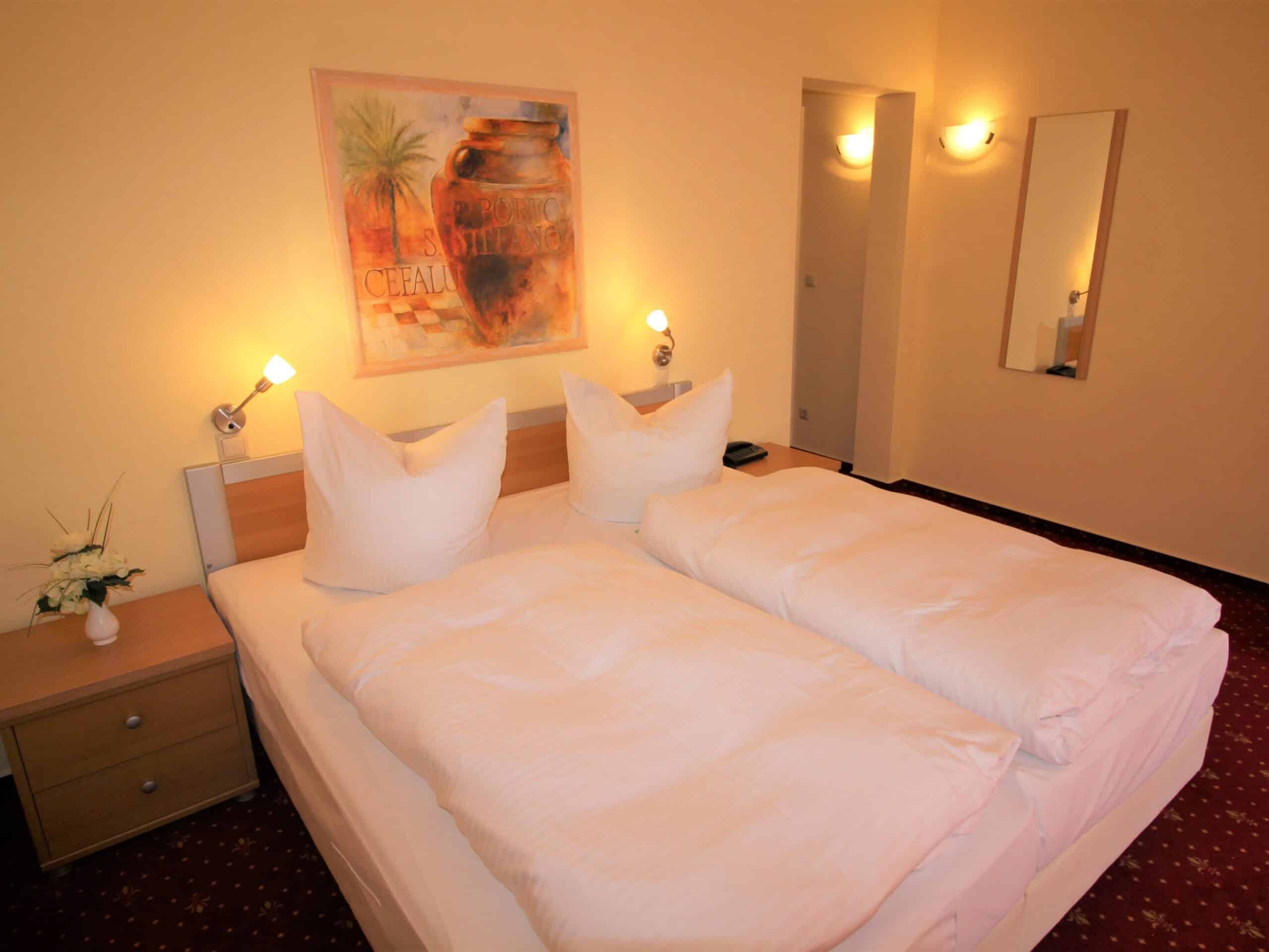 Doppelzimmer im Parkhotel Klüschenberg für Silvesterreise