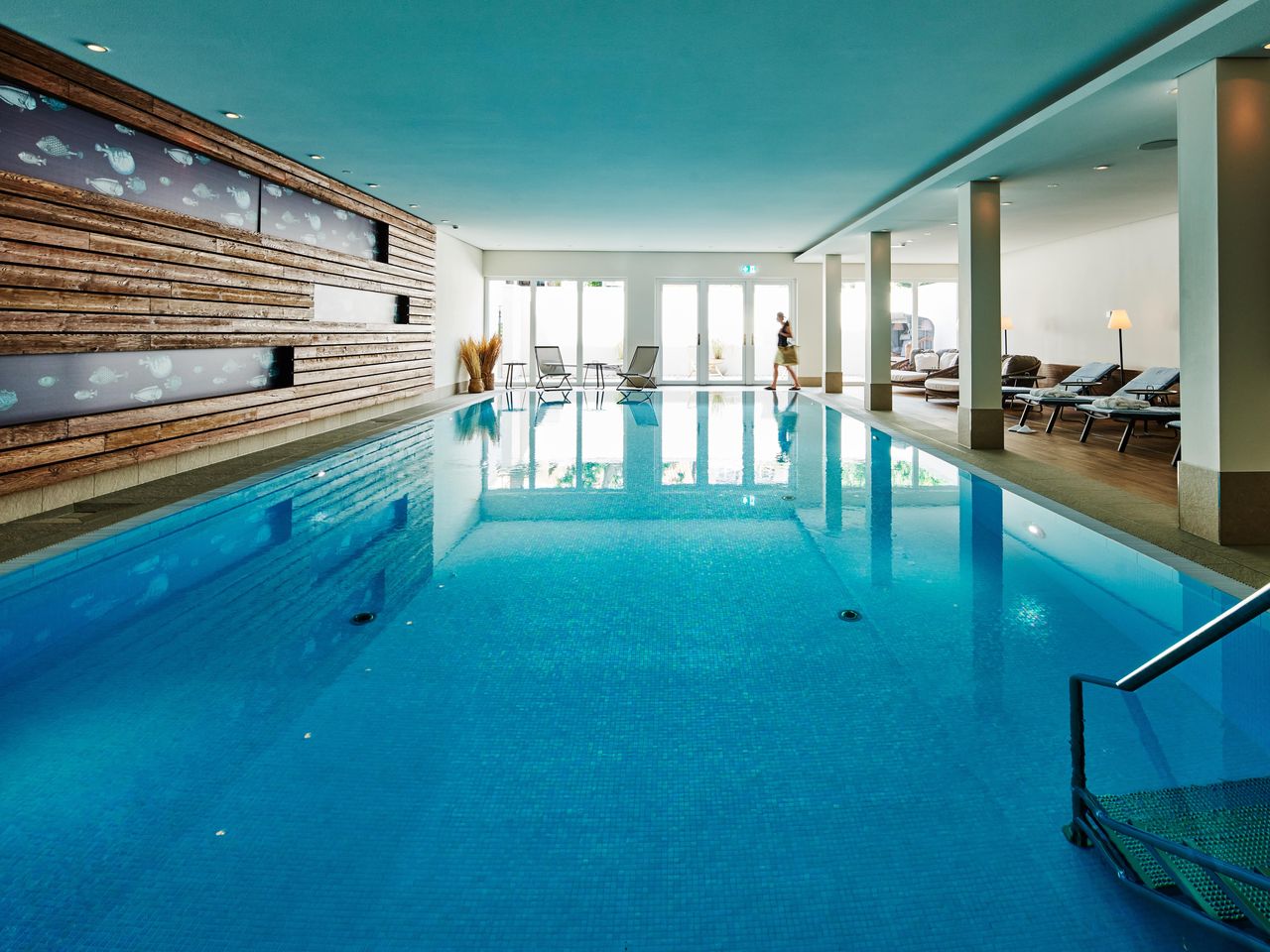 Innenpool im Spa-Bereich des Anklamer Hofs für Silvestergäste