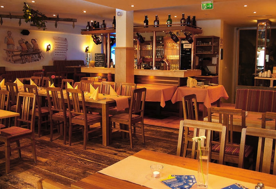 Restaurant im Altstadthotel Arte Fulda für Silvesteressen