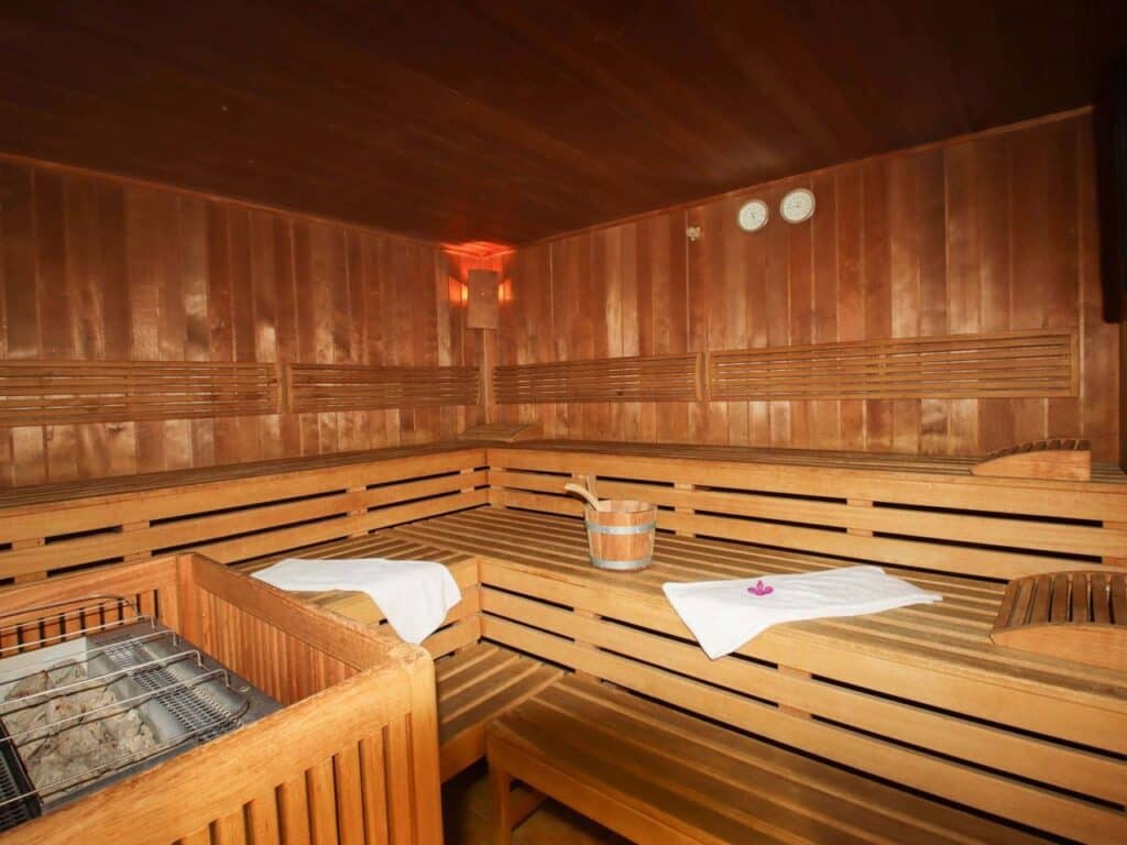 Sauna im Ferien Hotel Spree-Neiße für erholsame Silvestertage